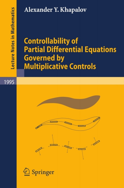 Cover image for book Controllability of Partial Differential Equations Governed by Multiplicative Controls