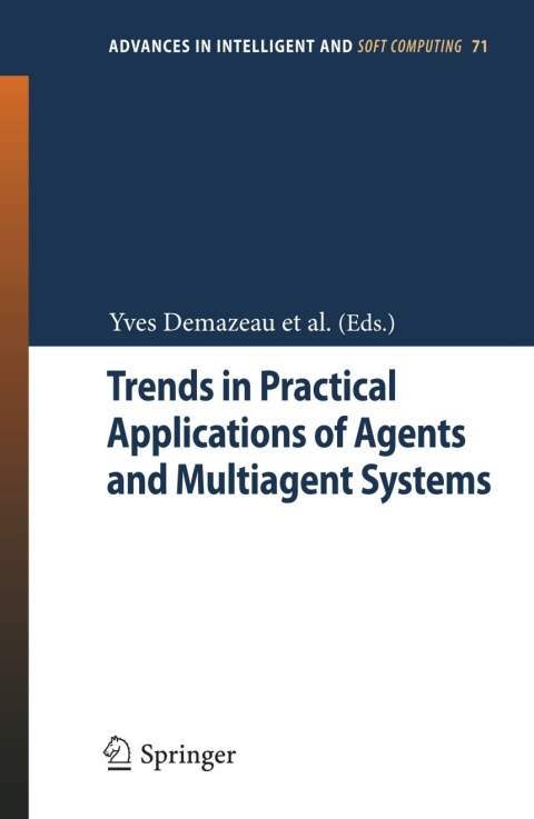 Cover image for book Trends in Practical Applications of Agents and Multiagent Systems