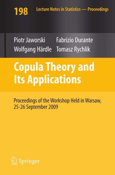 Cover image for book Copula Theory and Its Applications