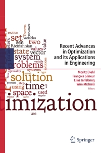 صورة الغلاف: Recent Advances in Optimization and its Applications in Engineering 1st edition 9783642125973