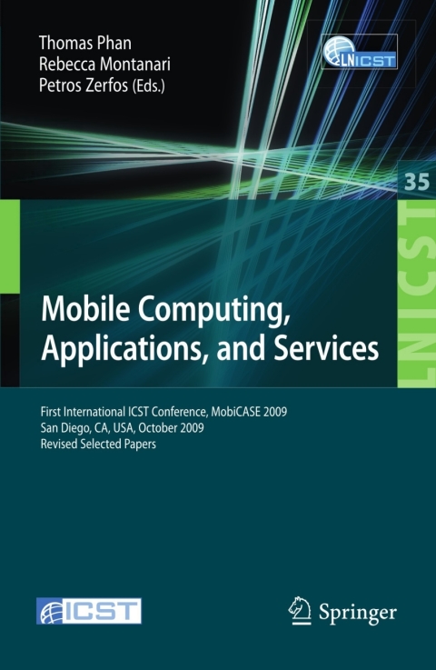 Cover image for book Mobile Computing, Applications, and Services
