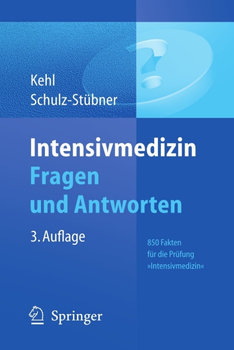 Cover image for book Intensivmedizin Fragen und Antworten