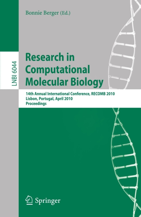 Cover image for book Research in Computational Molecular Biology