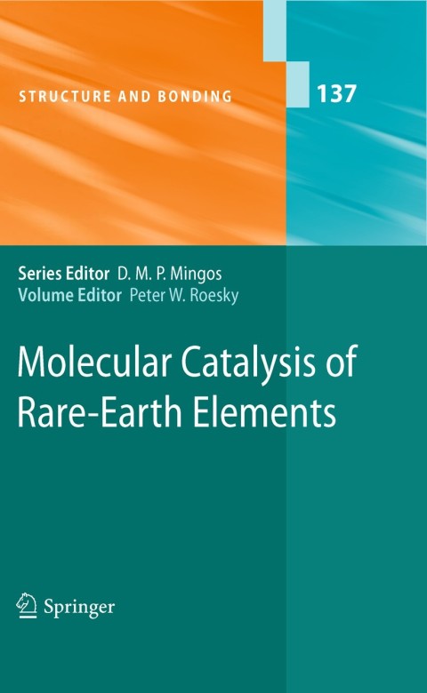 Cover image for book Molecular Catalysis of Rare-Earth Elements