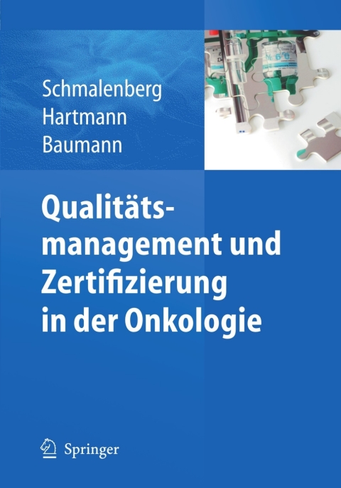 Cover image for book Qualitätsmanagement und Zertifizierung in der Onkologie