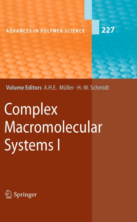 Cover image for book Complex Macromolecular Systems I