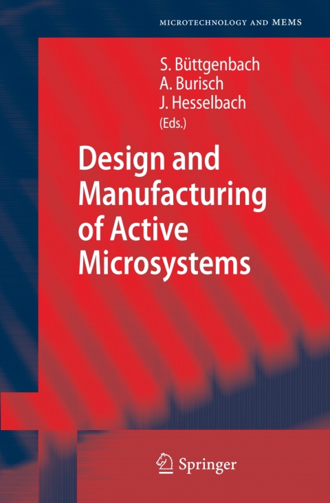 Cover image for book Design and Manufacturing of Active Microsystems