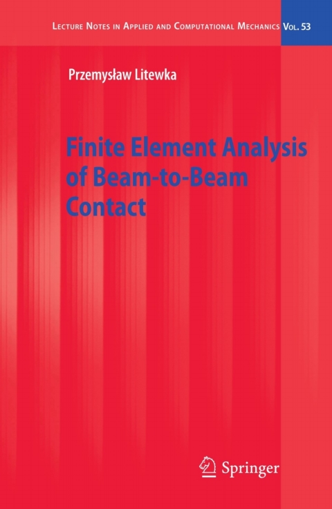 Cover image for book Finite Element Analysis of Beam-to-Beam Contact