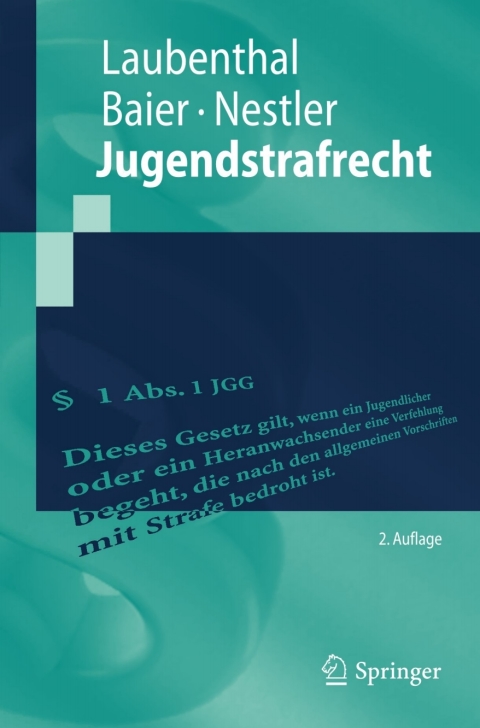 Cover image for book Jugendstrafrecht