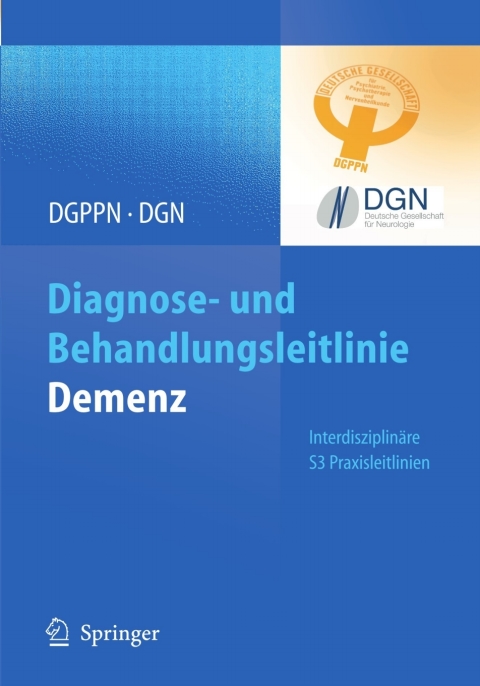 Cover image for book Diagnose- und Behandlungsleitlinie Demenz