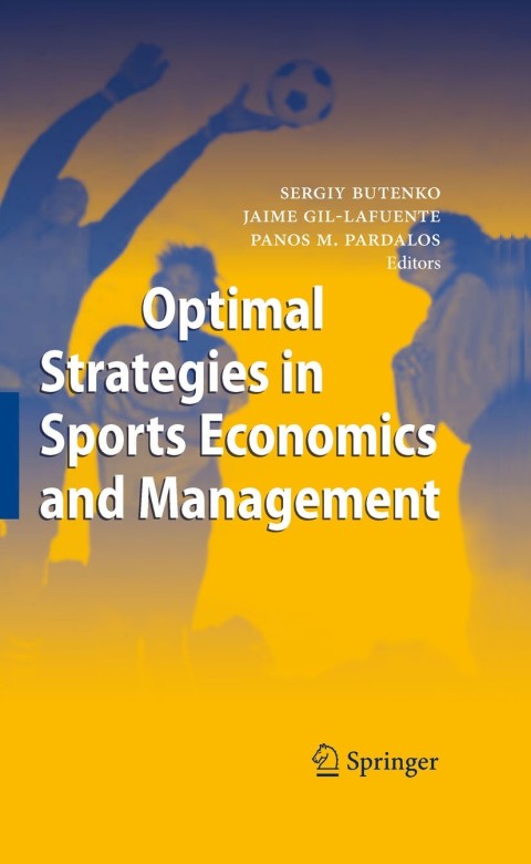 Cover image for book Optimal Strategies in Sports Economics and Management