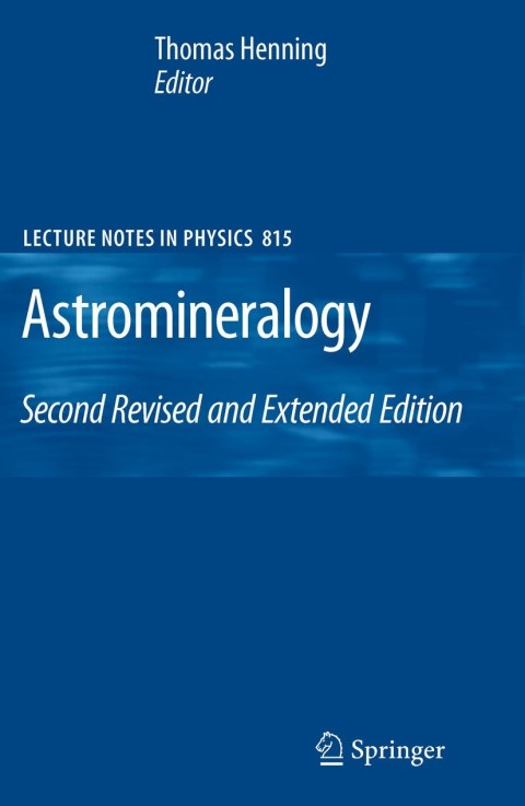 Cover image for book Astromineralogy