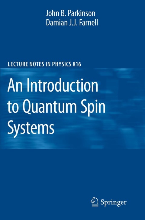 Cover image for book An Introduction to Quantum Spin Systems