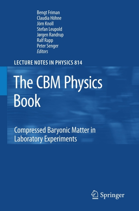 Cover image for book The CBM Physics Book