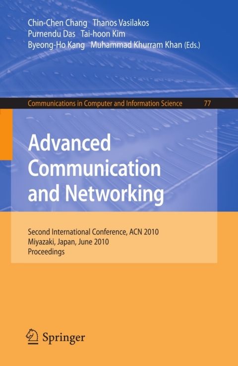 Cover image for book Advanced Communication and Networking