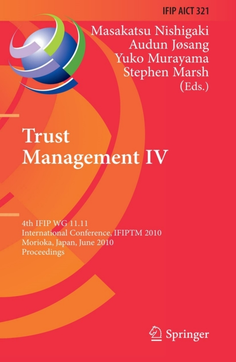 Cover image for book Trust Management IV