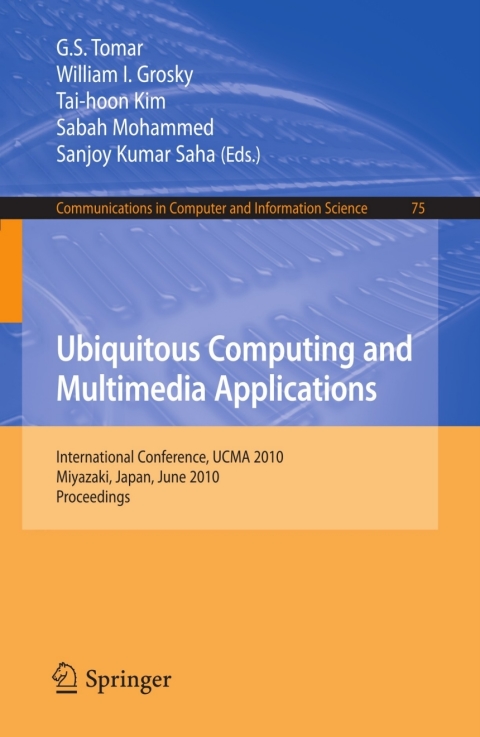 Cover image for book Ubiquitous Computing and Multimedia Applications