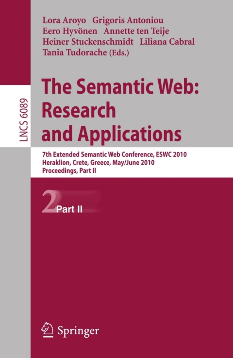 Cover image for book The Semantic Web: Research and Applications