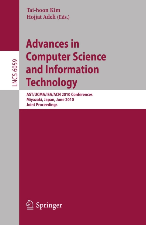 Cover image for book Advances in Computer Science and Information Technology