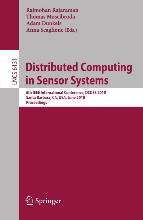 Cover image for book Distributed Computing in Sensor Systems