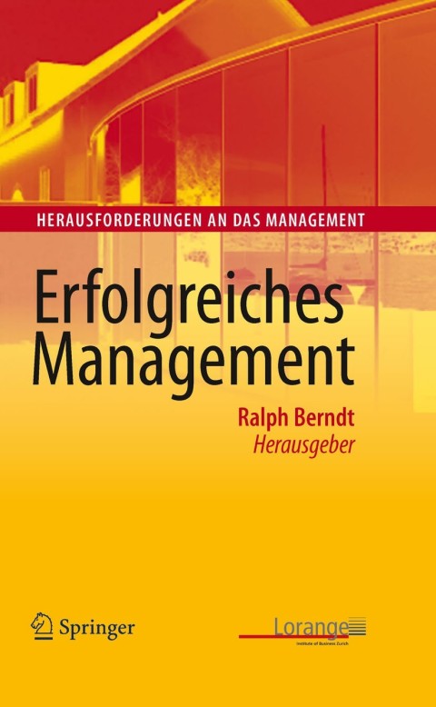 Cover image for book Erfolgreiches Management