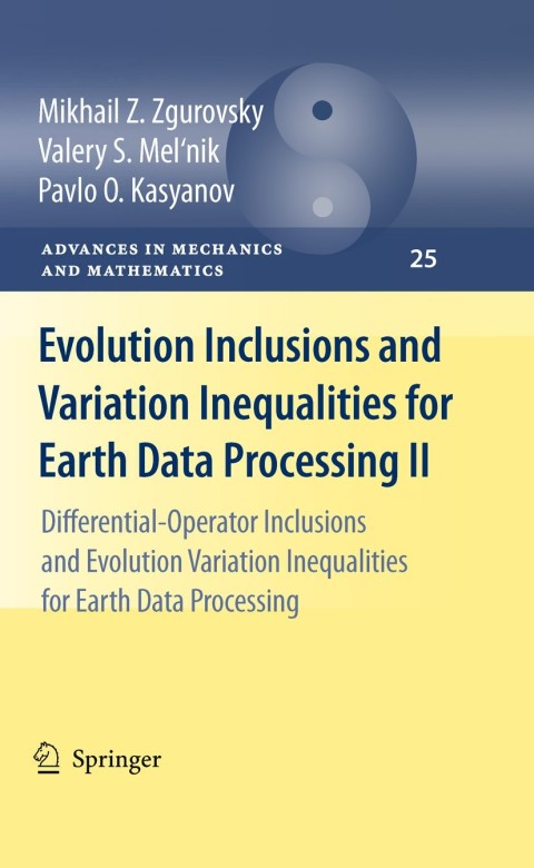 Cover image for book Evolution Inclusions and Variation Inequalities for Earth Data Processing II