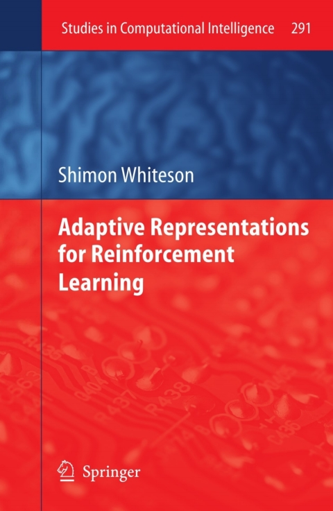 Cover image for book Adaptive Representations for Reinforcement Learning