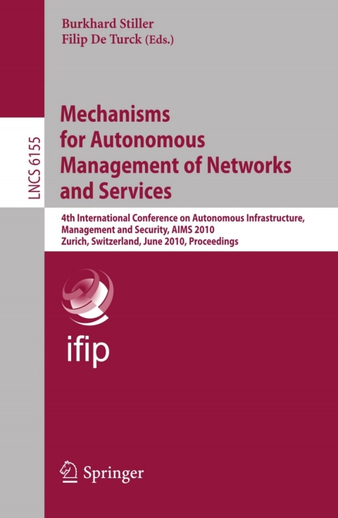 Cover image for book Mechanisms for Autonomous Management of Networks and Services