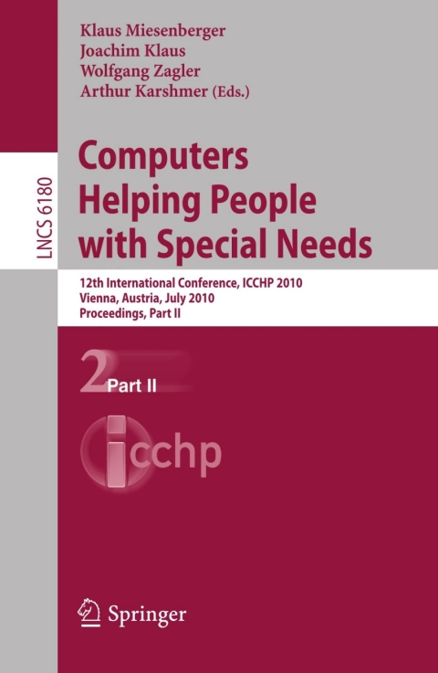 Cover image for book Computers Helping People with Special Needs, Part II