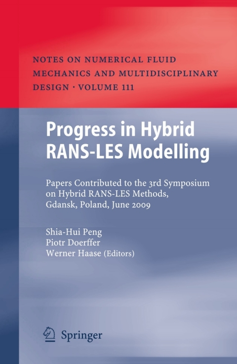 Cover image for book Progress in Hybrid RANS-LES Modelling