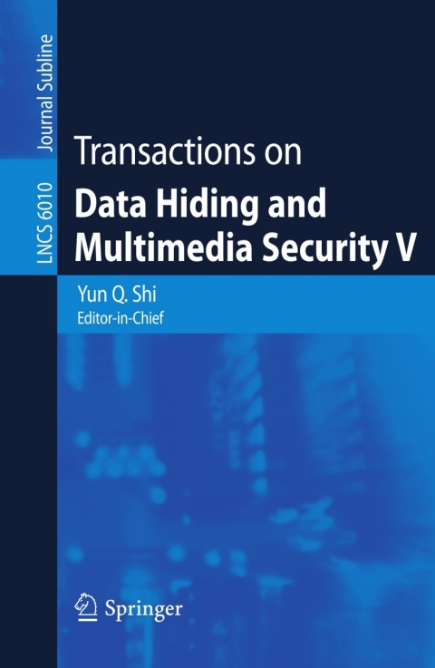 Cover image for book Transactions on Data Hiding and Multimedia Security V