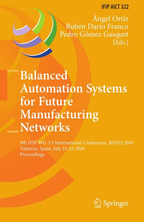 Cover image for book Balanced Automation Systems for Future Manufacturing Networks