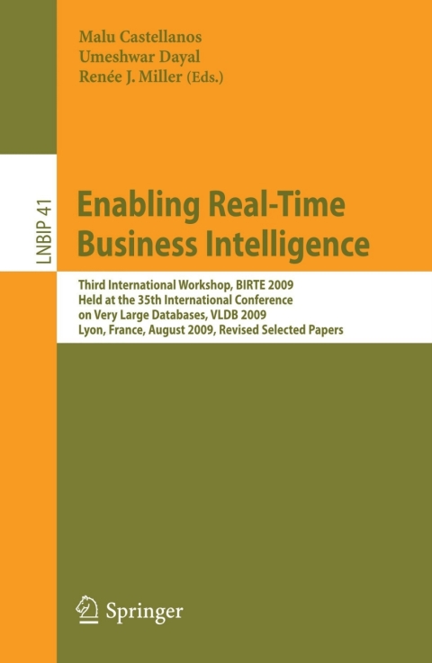 Cover image for book Enabling Real-Time Business Intelligence