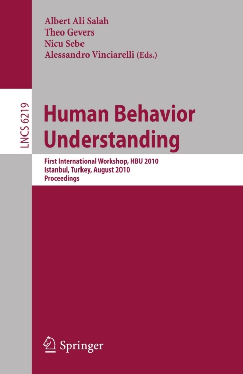 Cover image for book Human Behavior Understanding