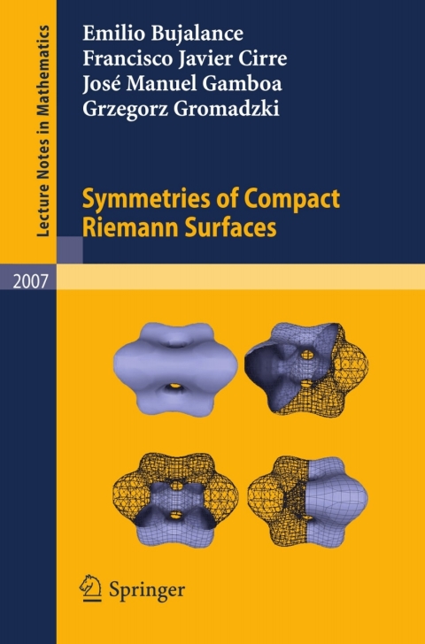 Cover image for book Symmetries of Compact Riemann Surfaces