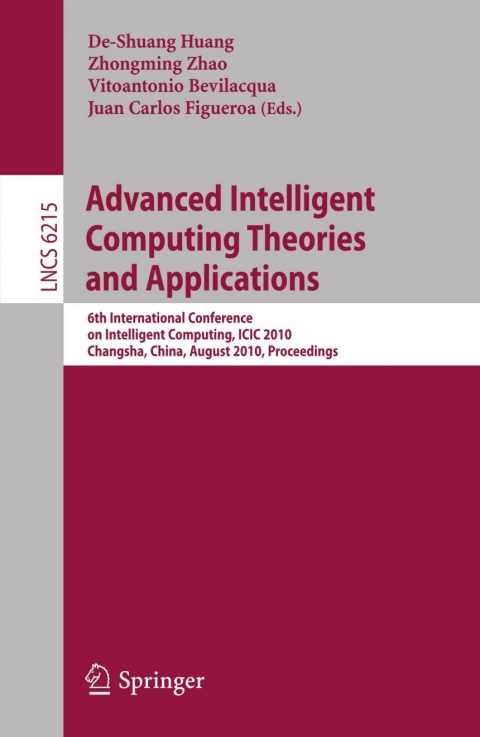 Cover image for book Advanced Intelligent Computing Theories and Applications
