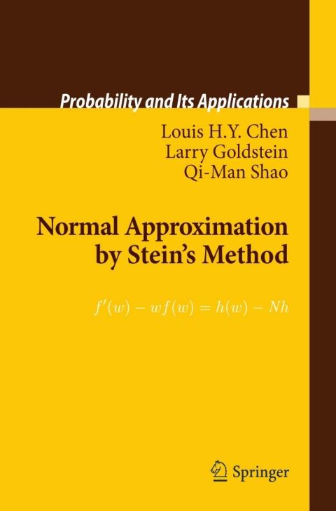 Normal Approximation by Steinâs Method 