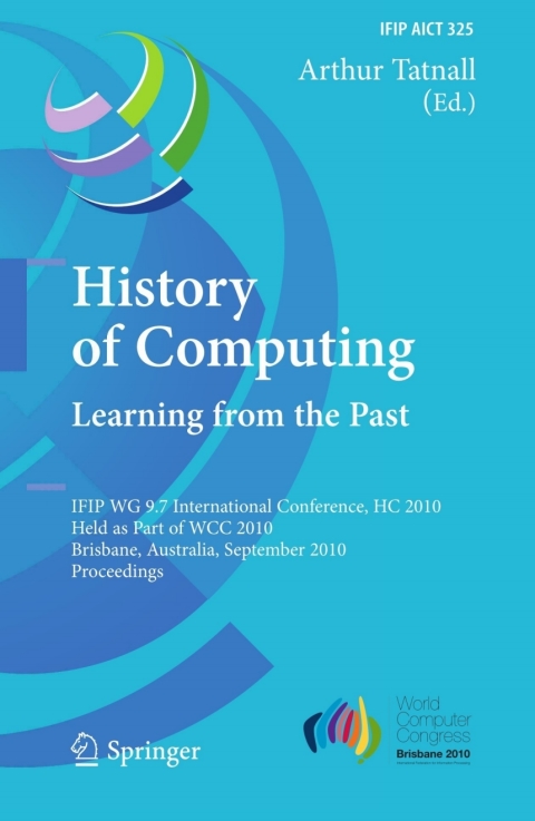Cover image for book History of Computing: Learning from the Past