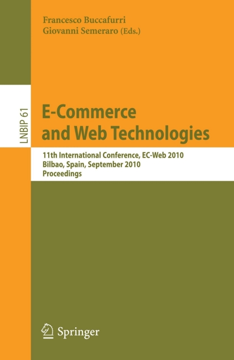 Cover image for book E-Commerce and Web Technologies
