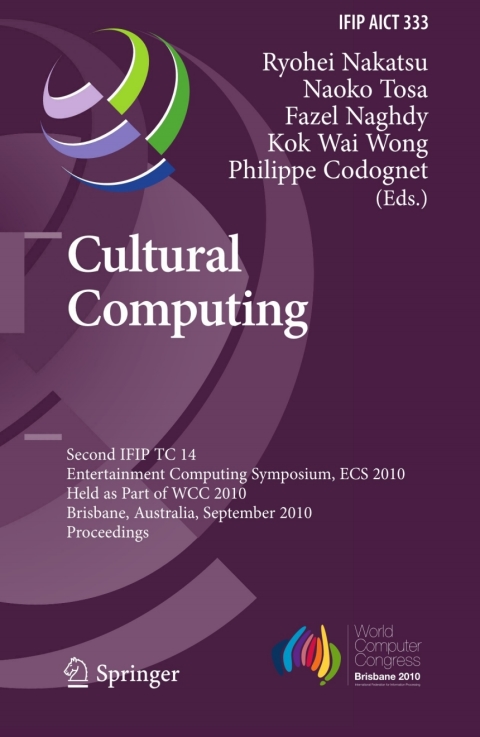 Cover image for book Cultural Computing