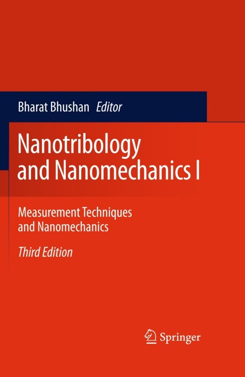 Cover image for book Nanotribology and Nanomechanics I