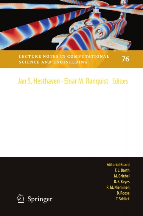 Cover image for book Spectral and High Order Methods for Partial Differential Equations