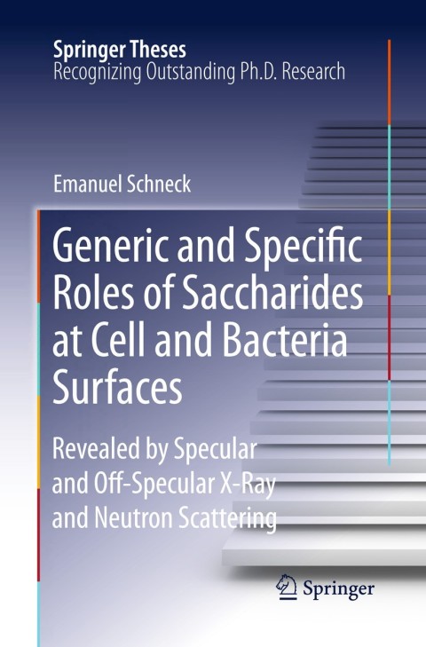 Cover image for book Generic and Specific Roles of Saccharides at Cell and Bacteria Surfaces