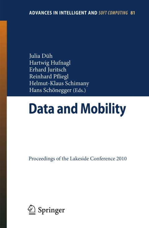 Cover image for book Data and Mobility