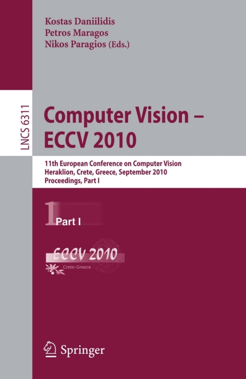 Cover image for book Computer Vision -- ECCV 2010