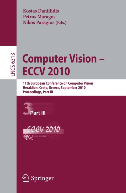 Cover image for book Computer Vision -- ECCV 2010