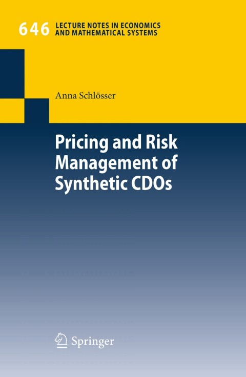 Cover image for book Pricing and Risk Management of Synthetic CDOs
