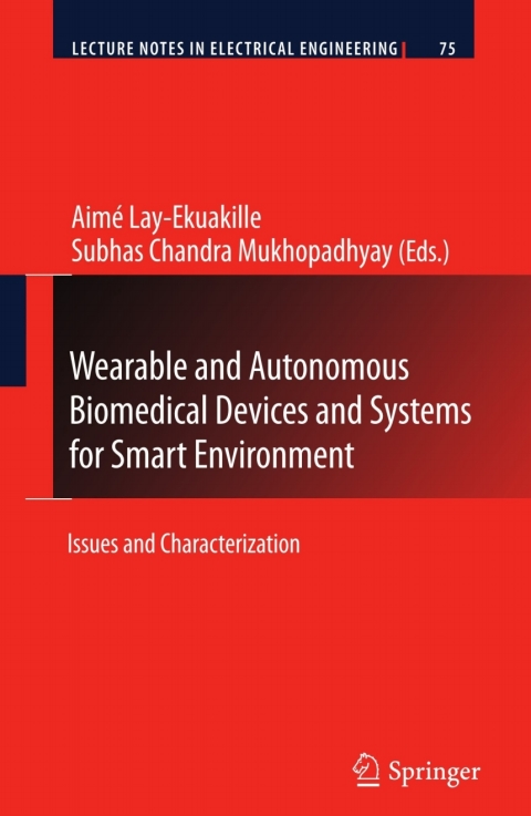 Cover image for book Wearable and Autonomous Biomedical Devices and Systems for Smart Environment