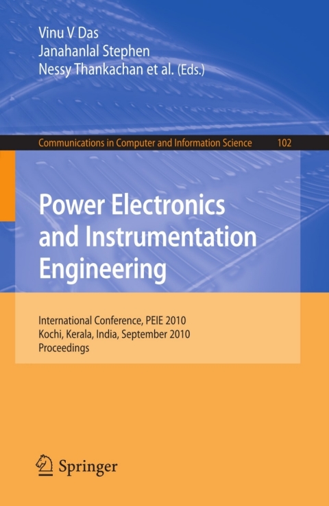 Cover image for book Power Electronics and Instrumentation Engineering