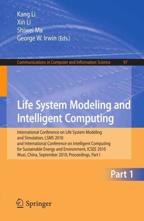 Cover image for book Life System Modeling and Intelligent Computing